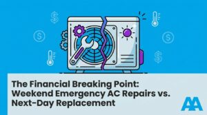 The Financial Breaking Point: Weekend Emergency AC Repairs vs. Next-Day Replacement — featured image