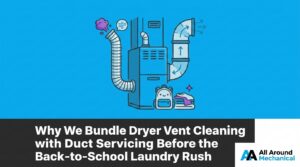 Why We Bundle Dryer Vent Cleaning with Duct Servicing Before the Back-to-School Laundry Rush — featured image