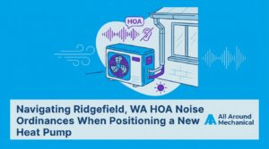 Navigating Ridgefield, WA HOA Noise Ordinances When Positioning a New Heat Pump — featured image